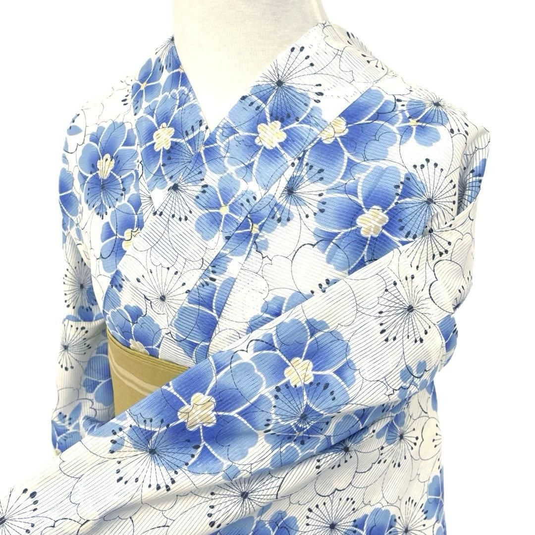 着物と帯 時流】Y22831s◇浴衣◇綿絽 未使用 綿100% 裄68丈163 - メルカリ