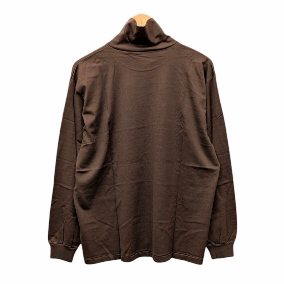 美品 AURALEE オーラリー A20AP02GT LUSTER PLAITING HI NECK L/S TEE