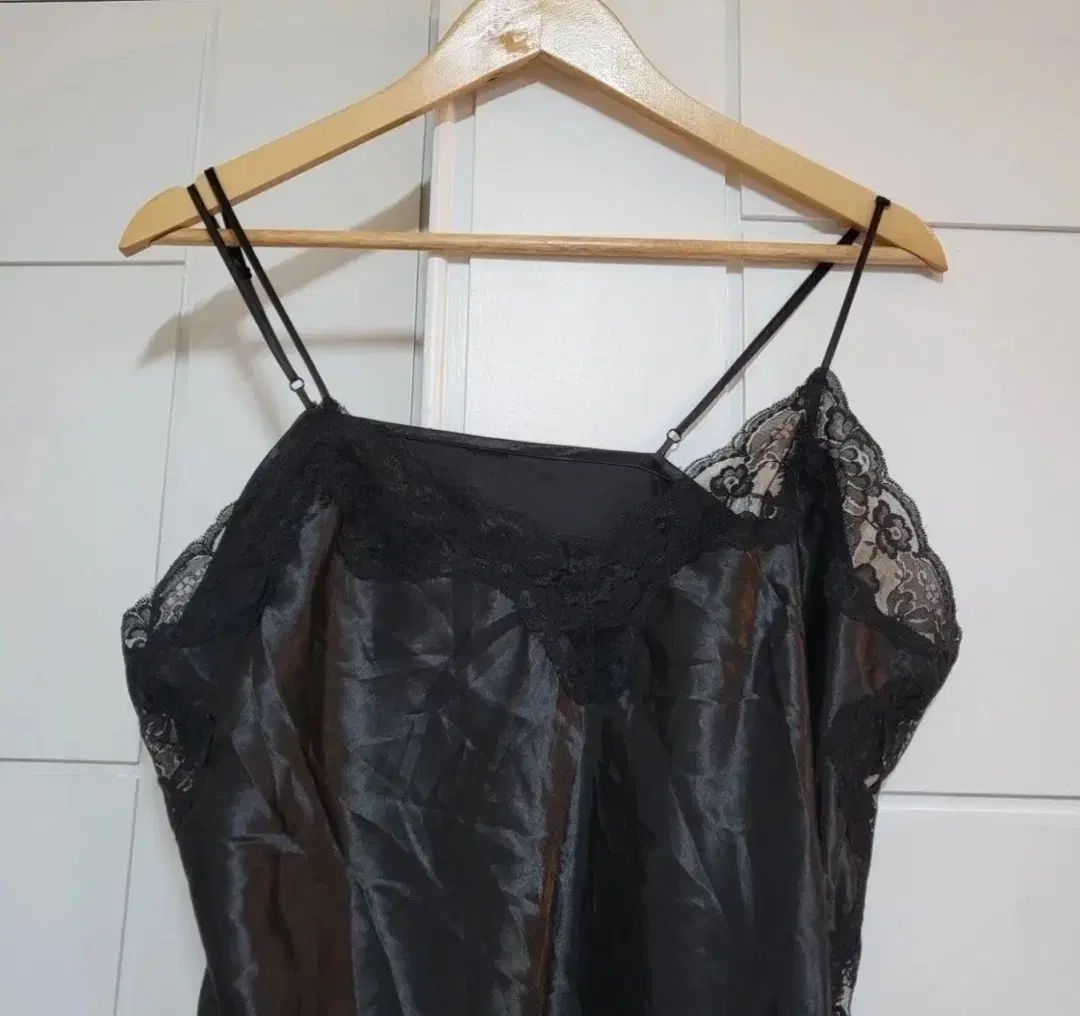 ヨーロッパ ヴィンテージ シルク レース スリップ ルームウェア レイヤード パジャマ