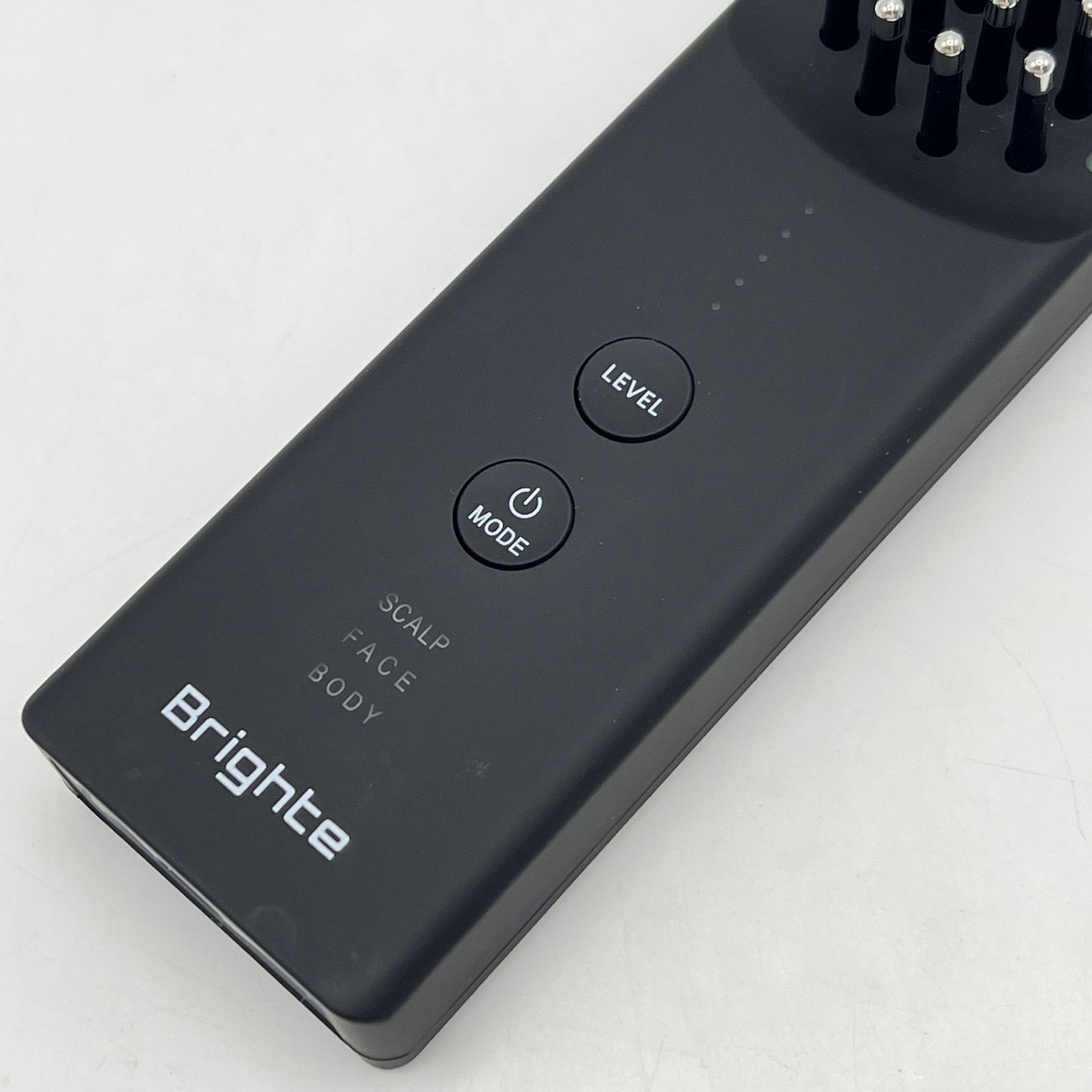 美品】Brighte ELEKI BRUSH+ BRT-FSB180 ブラック 美顔器 EMS フェイス 