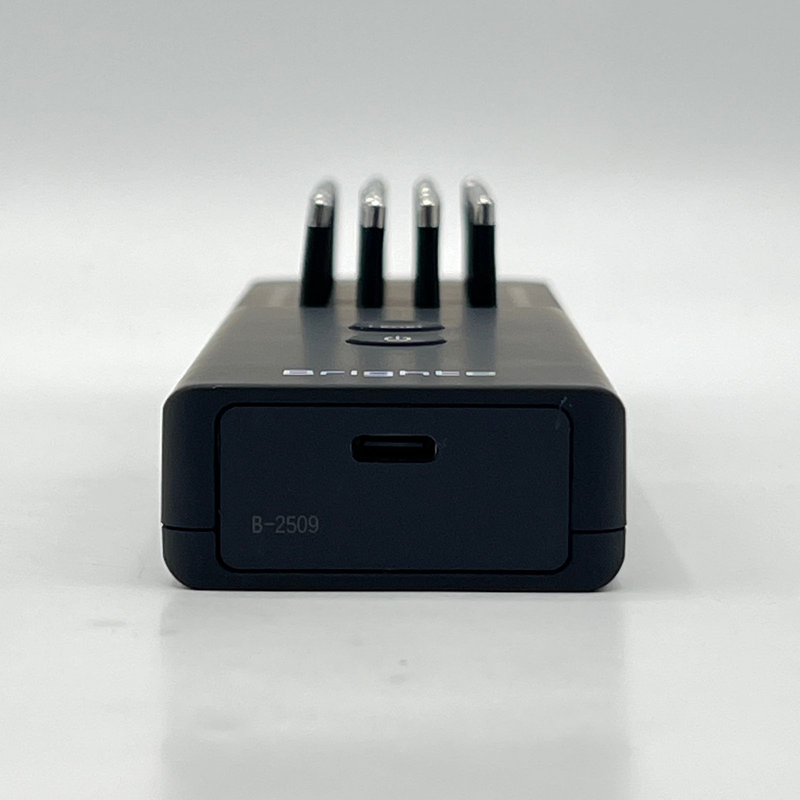 美品】Brighte ELEKI BRUSH+ BRT-FSB180 ブラック 美顔器 EMS フェイス