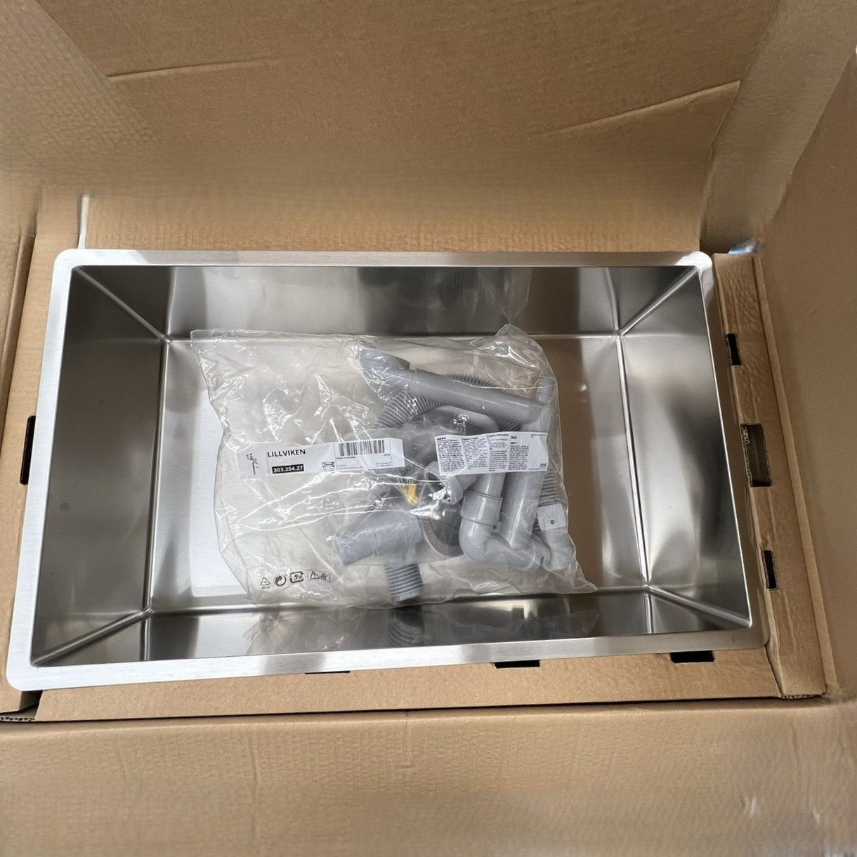 IKEA イケア ノッルショーン はめ込み式シンク 1ボウル