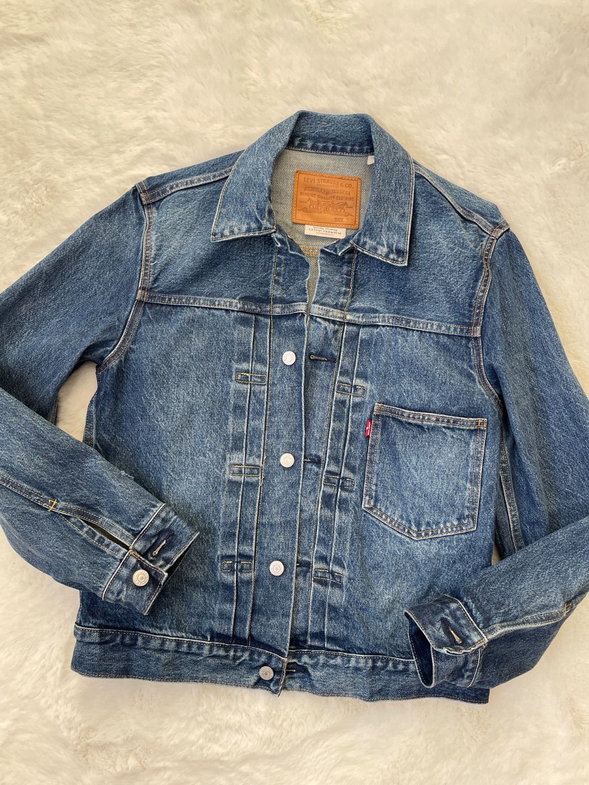 リーバイス プレミアム 1st Gジャン ジージャン デニムジャケット
