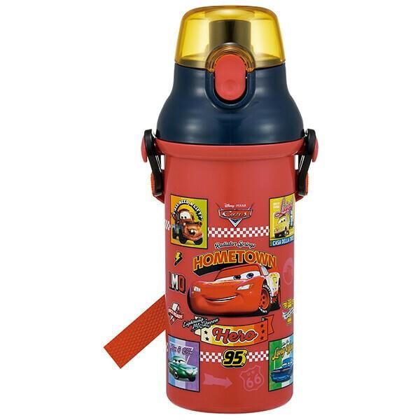 カーズ 水筒 マグボトル 480ml 直飲みプラワンタッチボトル 抗菌 食洗