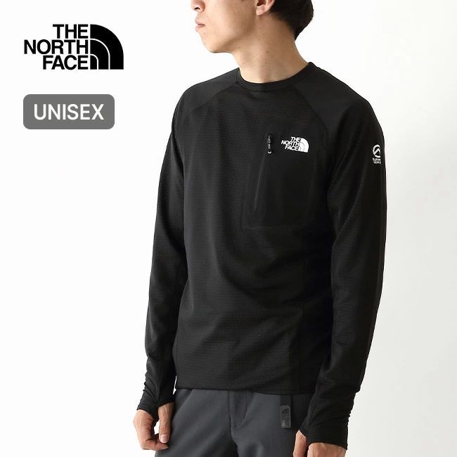 THE NORTH FACE ノースフェイス エクスペディションドライドットクルー ユニセックス NT 12523 ブラック