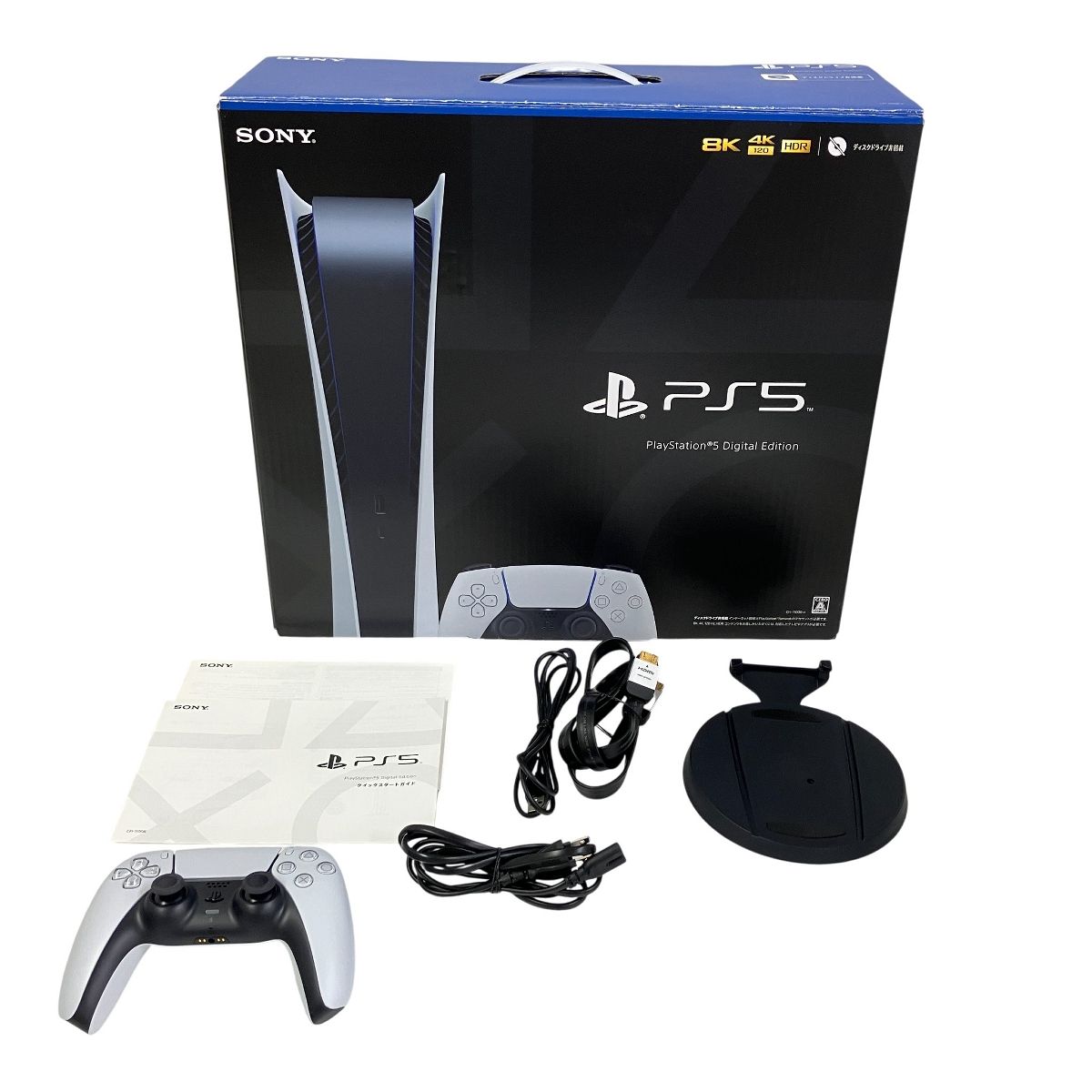 SONY PlayStation 5 PS CFI-1100 B プレステ5 デジタルエディション 825 GB ディスクドライブ非搭載 ゲーム機