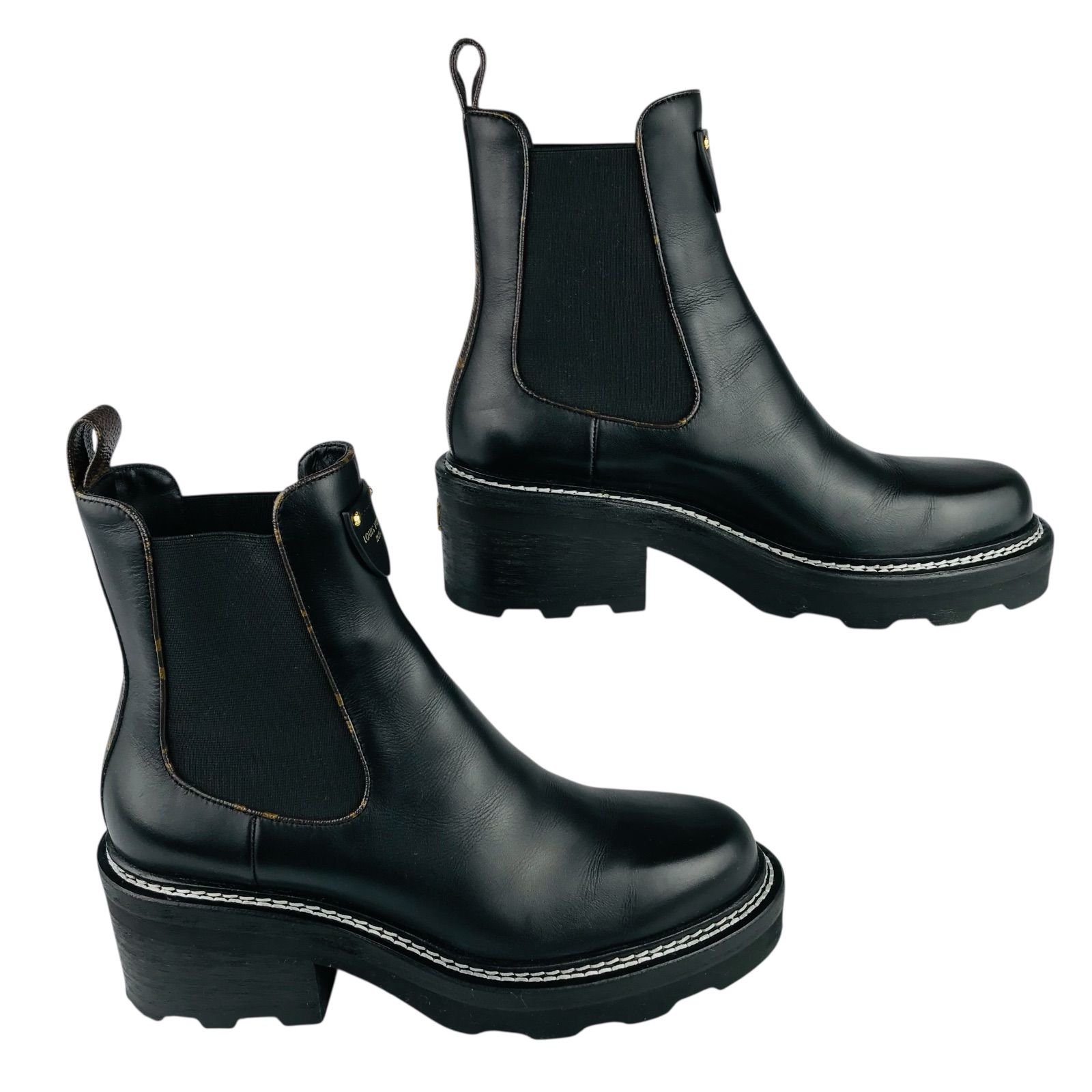 美品☆LOUIS VUITTON・ルイヴィトン ボブールライン レディース レザー