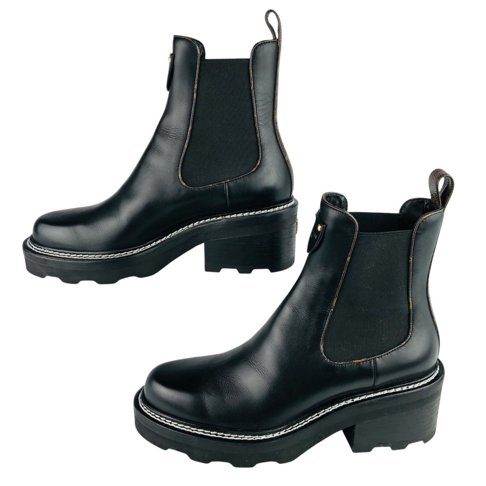 美品☆LOUIS VUITTON・ルイヴィトン ボブールライン レディース レザー