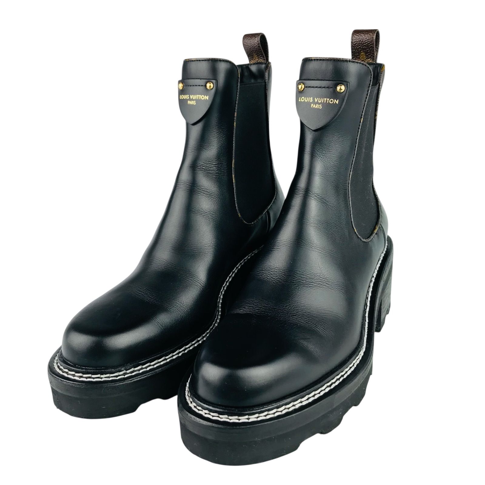 美品☆LOUIS VUITTON・ルイヴィトン ボブールライン レディース レザー