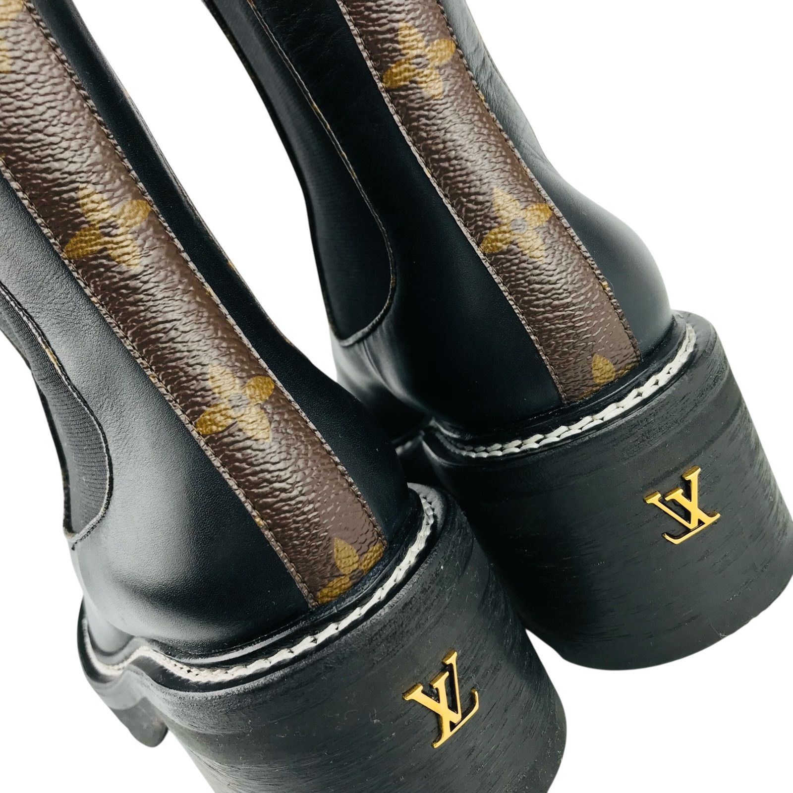 美品☆LOUIS VUITTON・ルイヴィトン ボブールライン レディース レザー