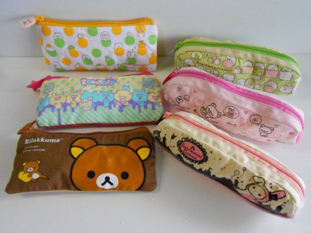 ♯Kvm22HZサンエックスオールスターズペンポーチ全6種 ♯Kvm22HZサンエックスオールスターズペンポーチ全6種