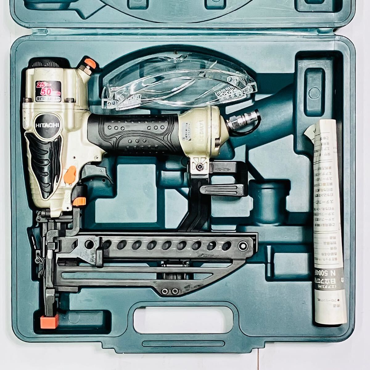 整備品 日立 HIKOKI 常圧 4 mm フロアタッカー N 5004 MF ケース付