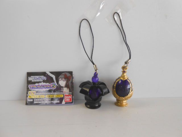 ♯Kin26GT 魔法少女まどか マギカソウルジェム ストラップ5 人気2種