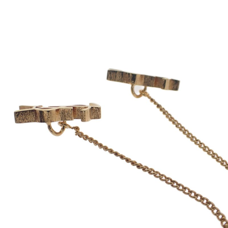 サンローラン SAINT LAURENT カサンドラ スレッダーイヤリング