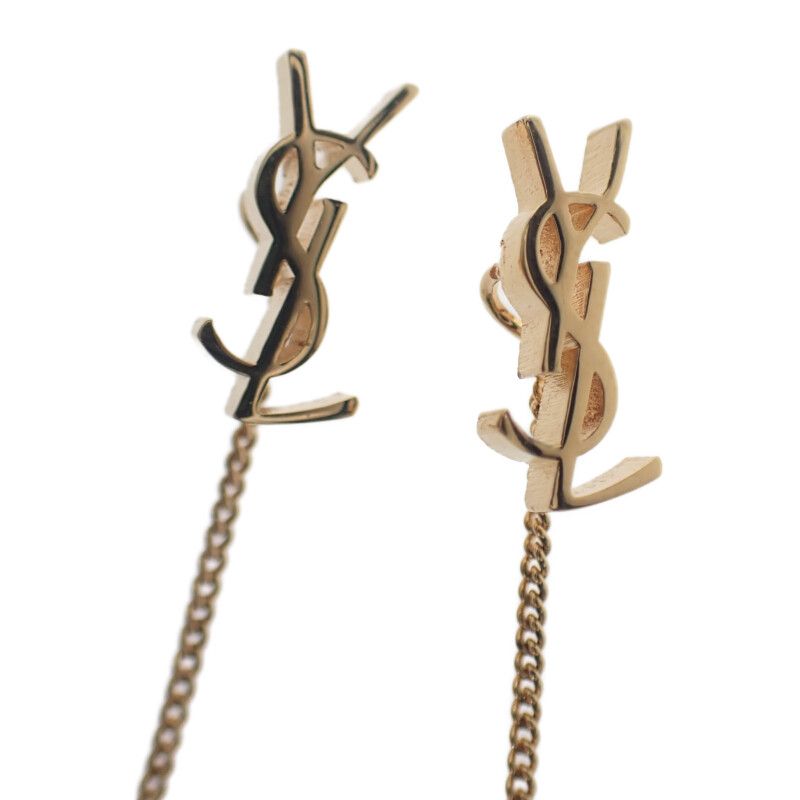 サンローラン SAINT LAURENT カサンドラ スレッダーイヤリング