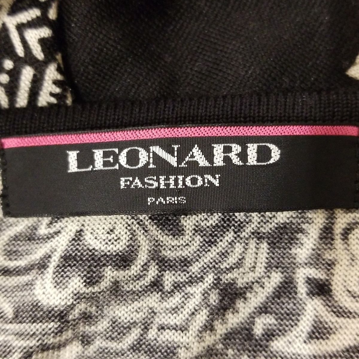 LEONARD(レオナール) アンサンブル サイズLL レディース - 黒