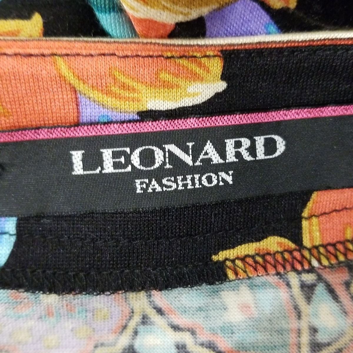 LEONARD(レオナール) カーディガン サイズLL レディース美品 - 黒