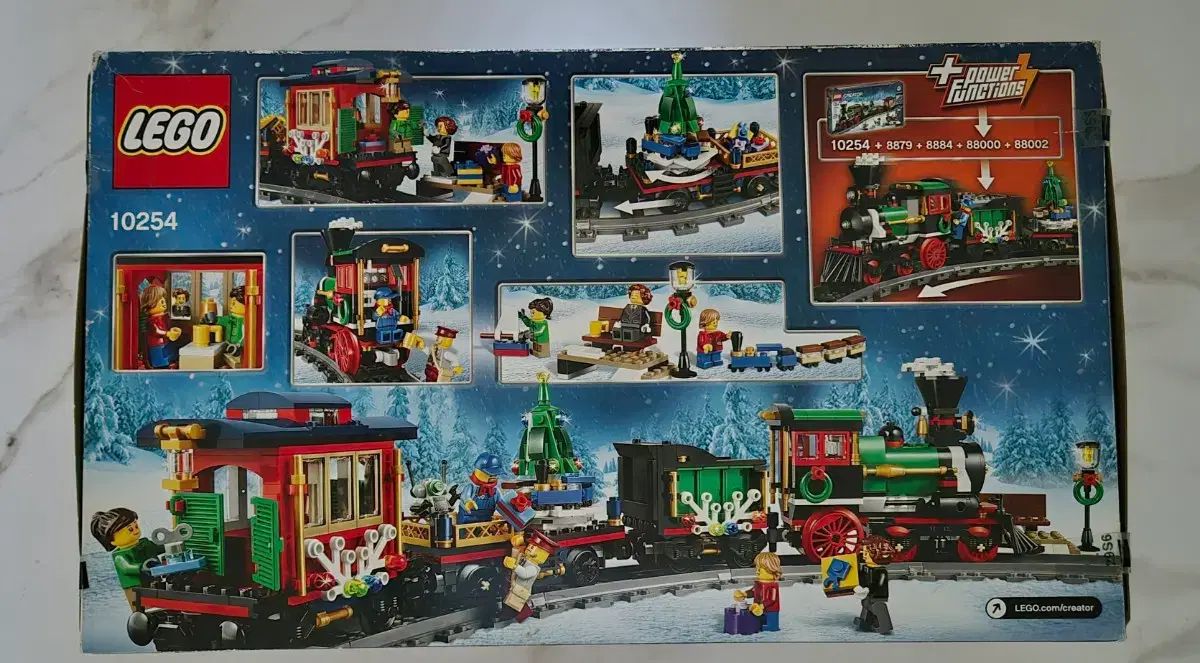 組立用 LEGO®クリエイター 10254 冬の列車