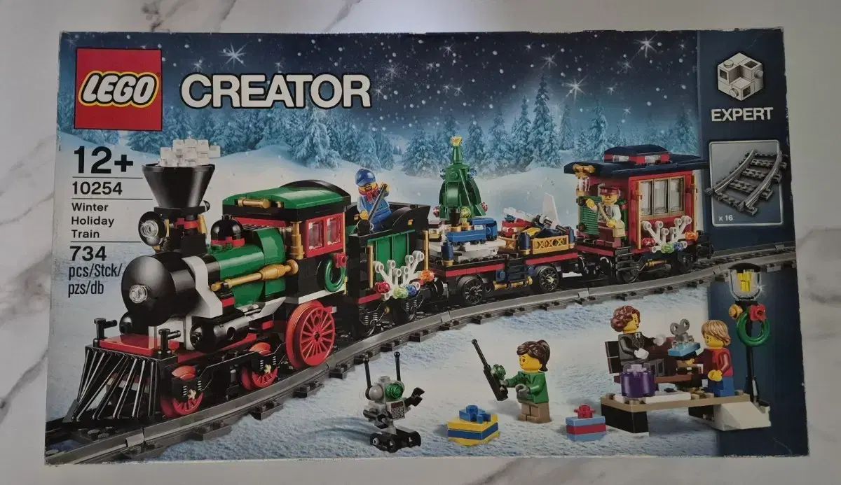 組立用 LEGO®クリエイター 10254 冬の列車