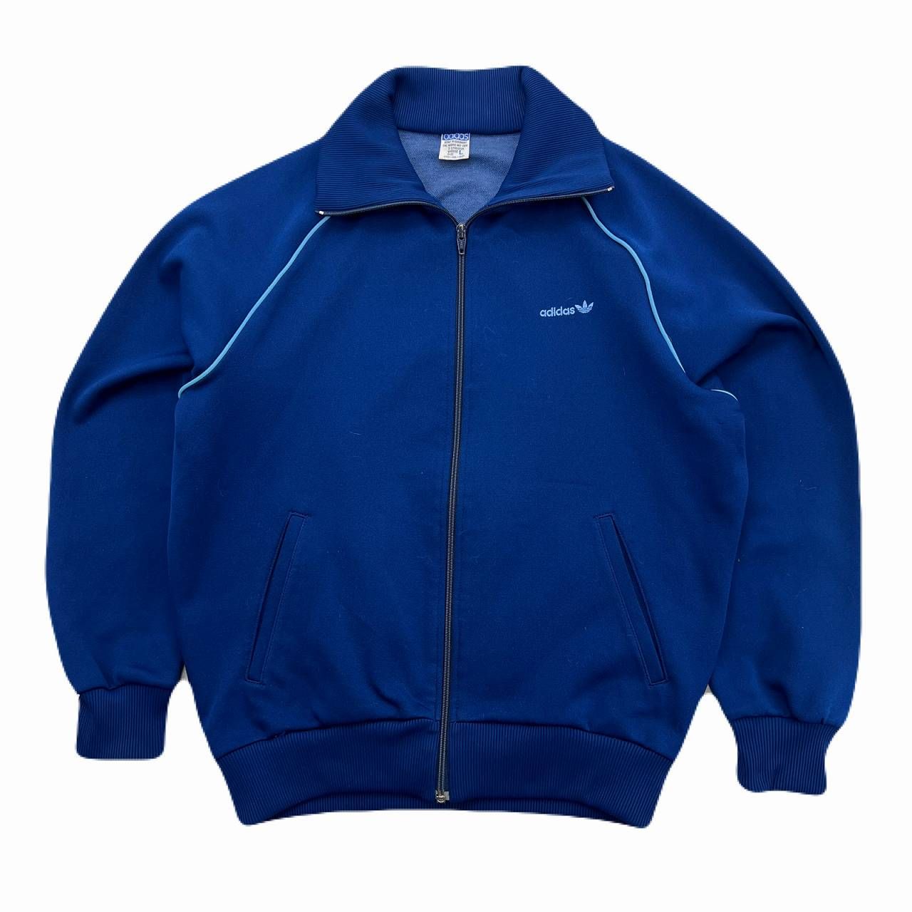 アディダス トラックジャケット メンズ Lサイズ ネイビー ビンテージ