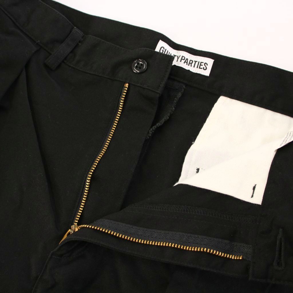 ダブルプリーテッド チノショートパンツ