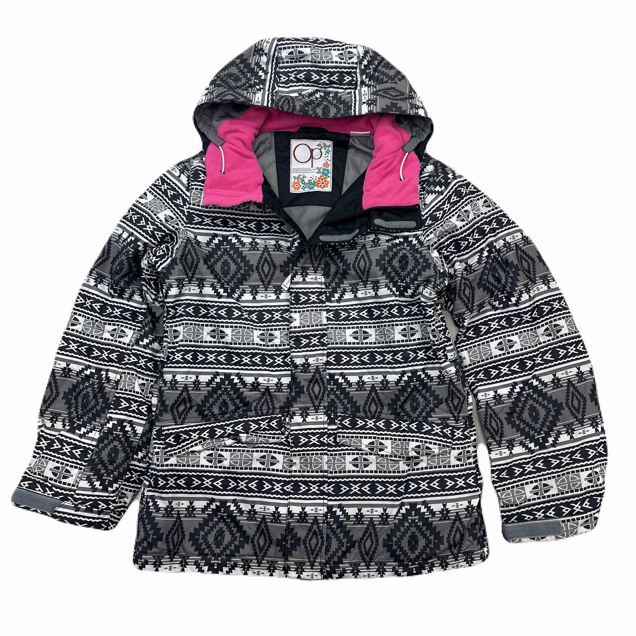 オーシャンパシフィック スキージャケット レディース L ネイティブ柄