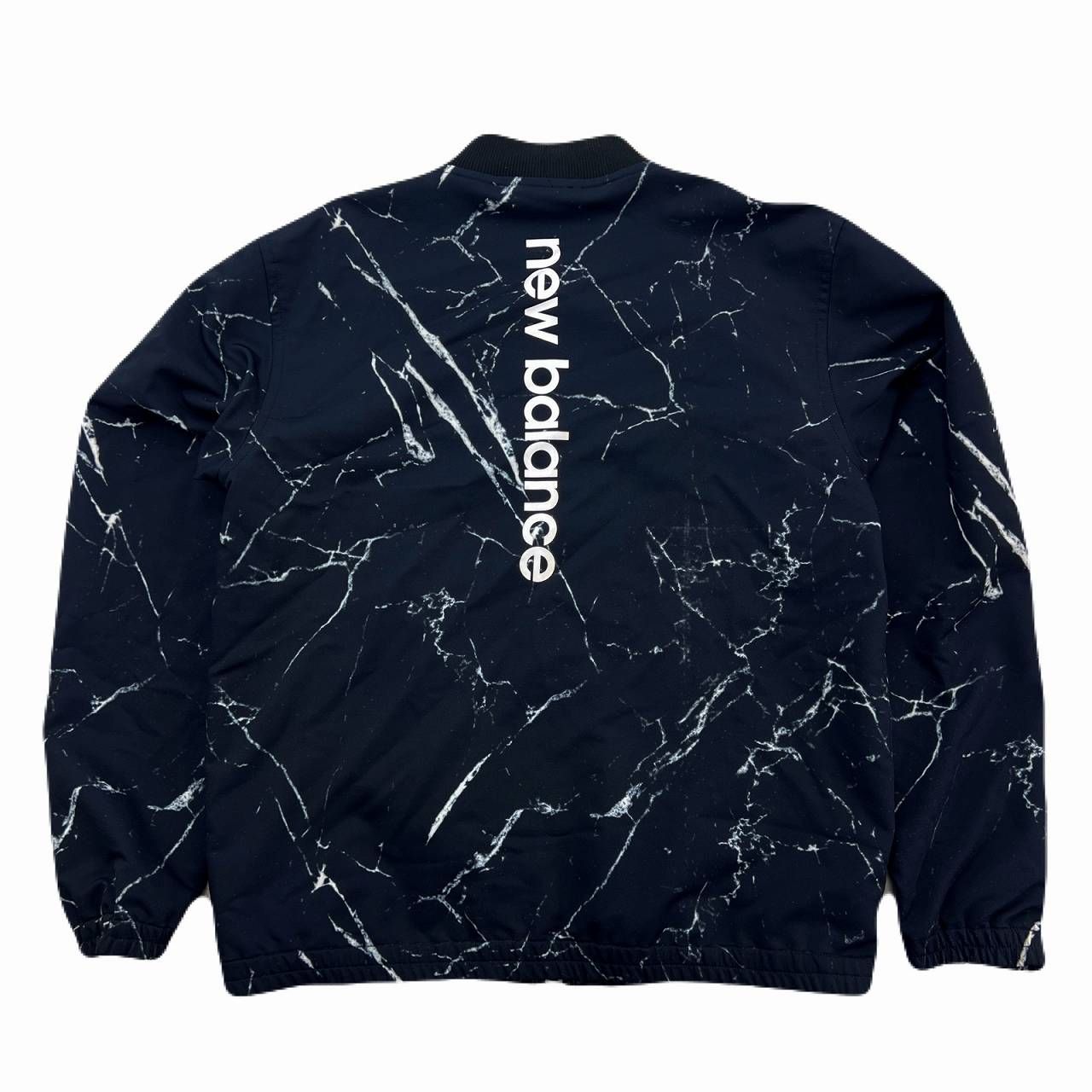 ニューバランス ジップアップ ブルゾン メンズ Sサイズ ブラック