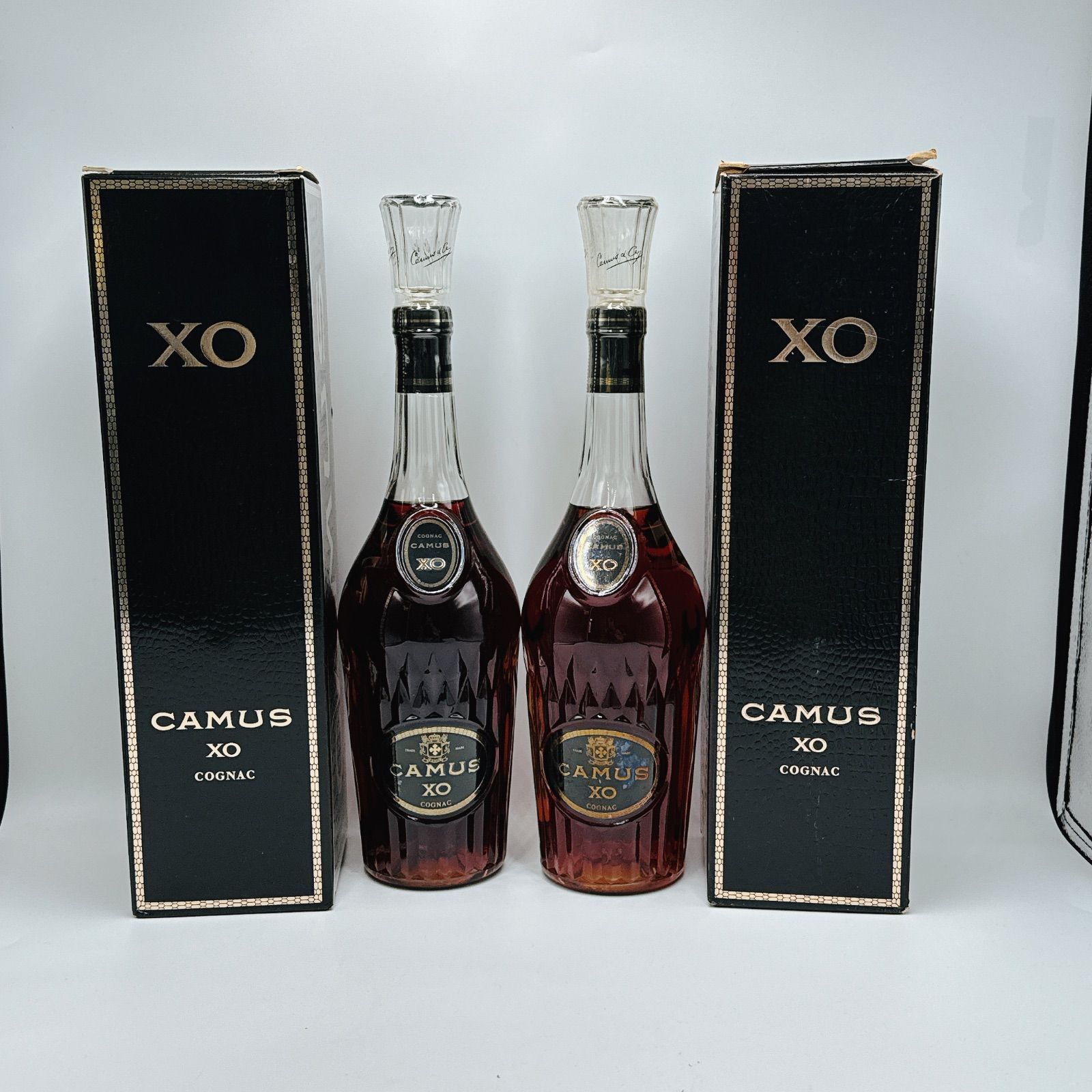 カミュ XO ロングネック 未開栓 2本 古酒 ブランデー - メルカリ