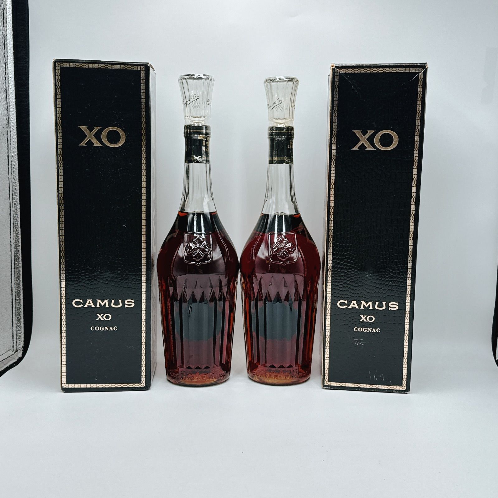 カミュ XO ロングネック 未開栓 2本 古酒 ブランデー - メルカリ