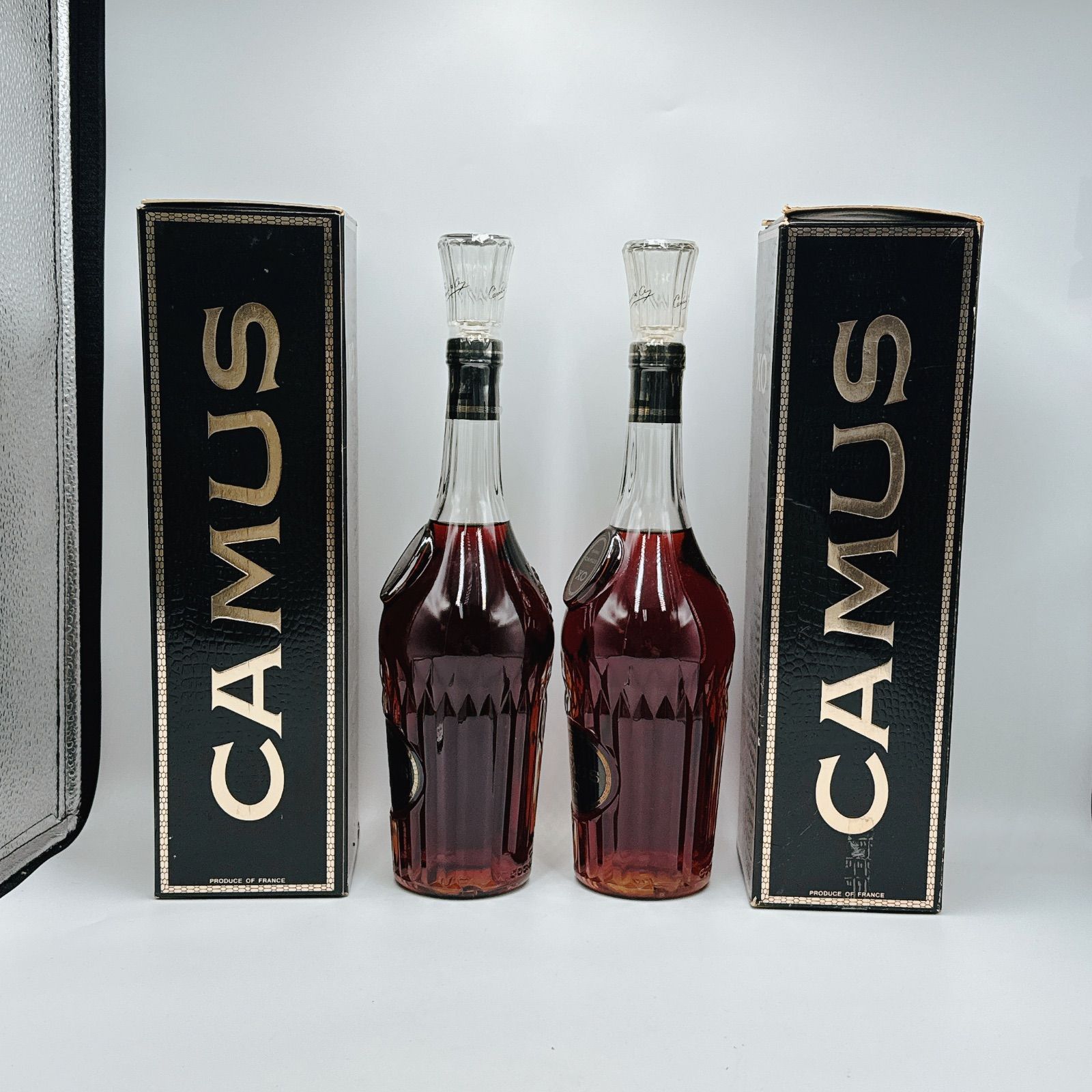 カミュ XO ロングネック 未開栓 2本 古酒 ブランデー - メルカリ