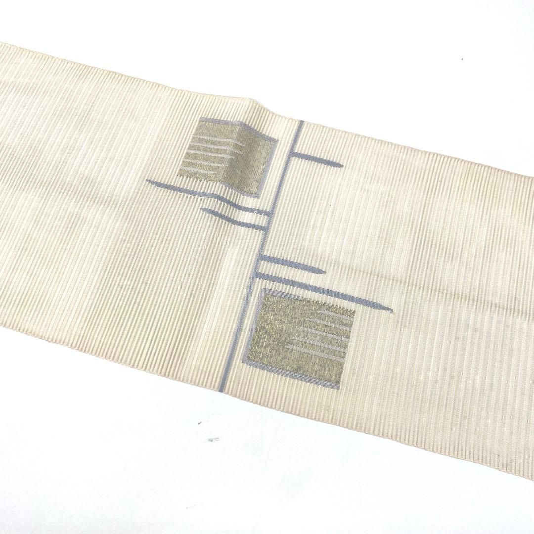 専用帯4677 ●高級 正絹 名古屋帯 ドット S87高級 正絹 型染 名古屋仕立て 全通名古屋帯 【菊】 美品 - メルカリ