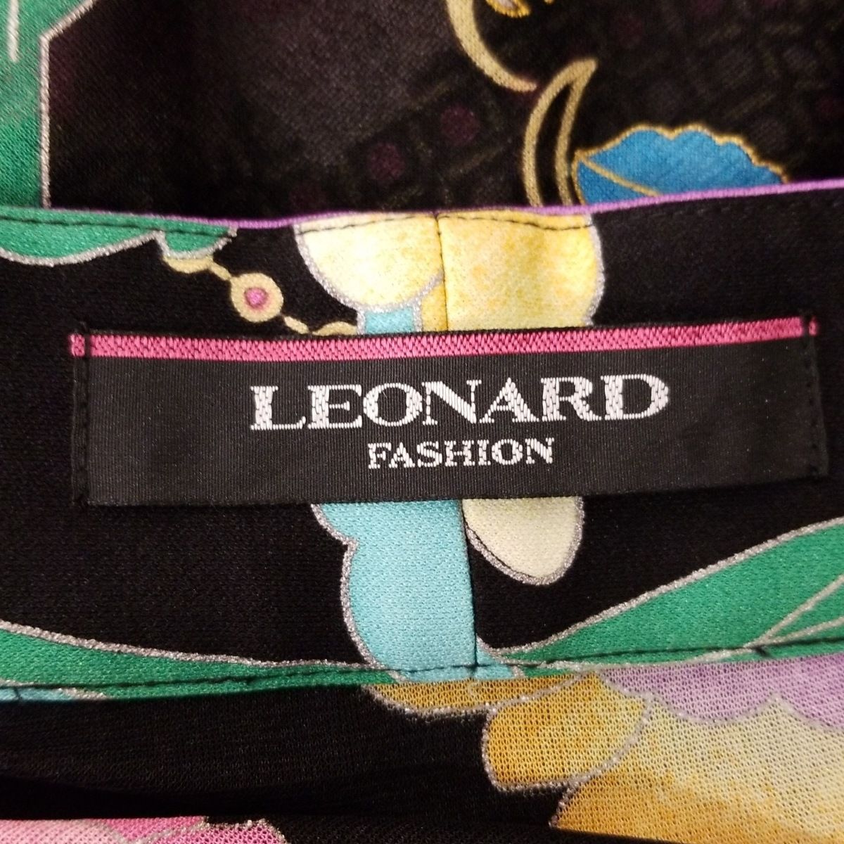 LEONARD(レオナール) カーディガン サイズ42 L レディース美品 - 黒