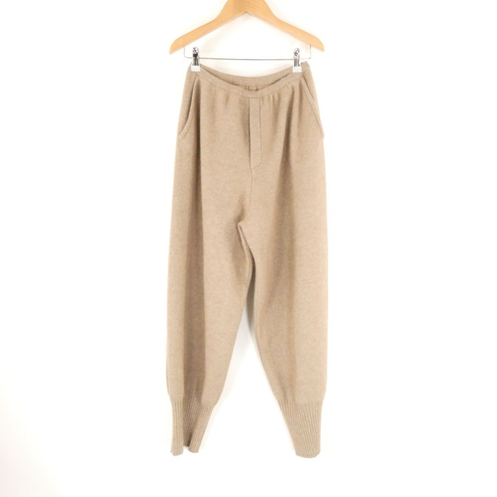 ETRE TOKYO エトレトウキョウ 0 オールニードルニット ジョガーパンツ S ナイロン他 アンゴラ ウール ボトムス レディース