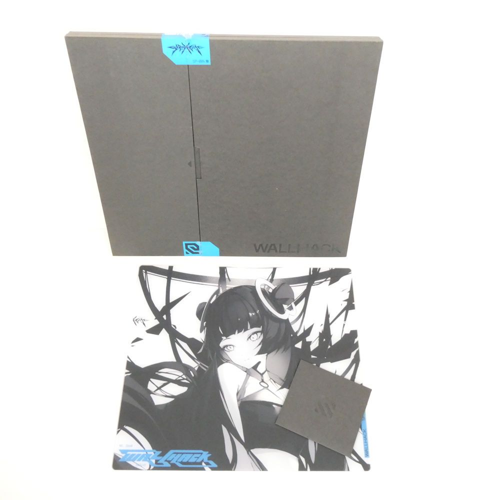 美品 WALLHACK ウォールハック Faith Yume SP-004 ガラスマウスパット