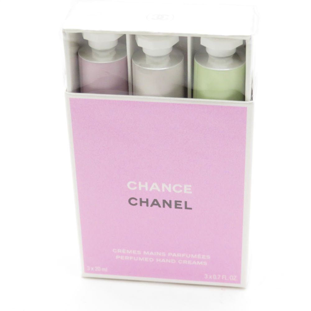 未使用 CHANEL シャネル チャンスクレームマン ハンドクリーム 20ml×3