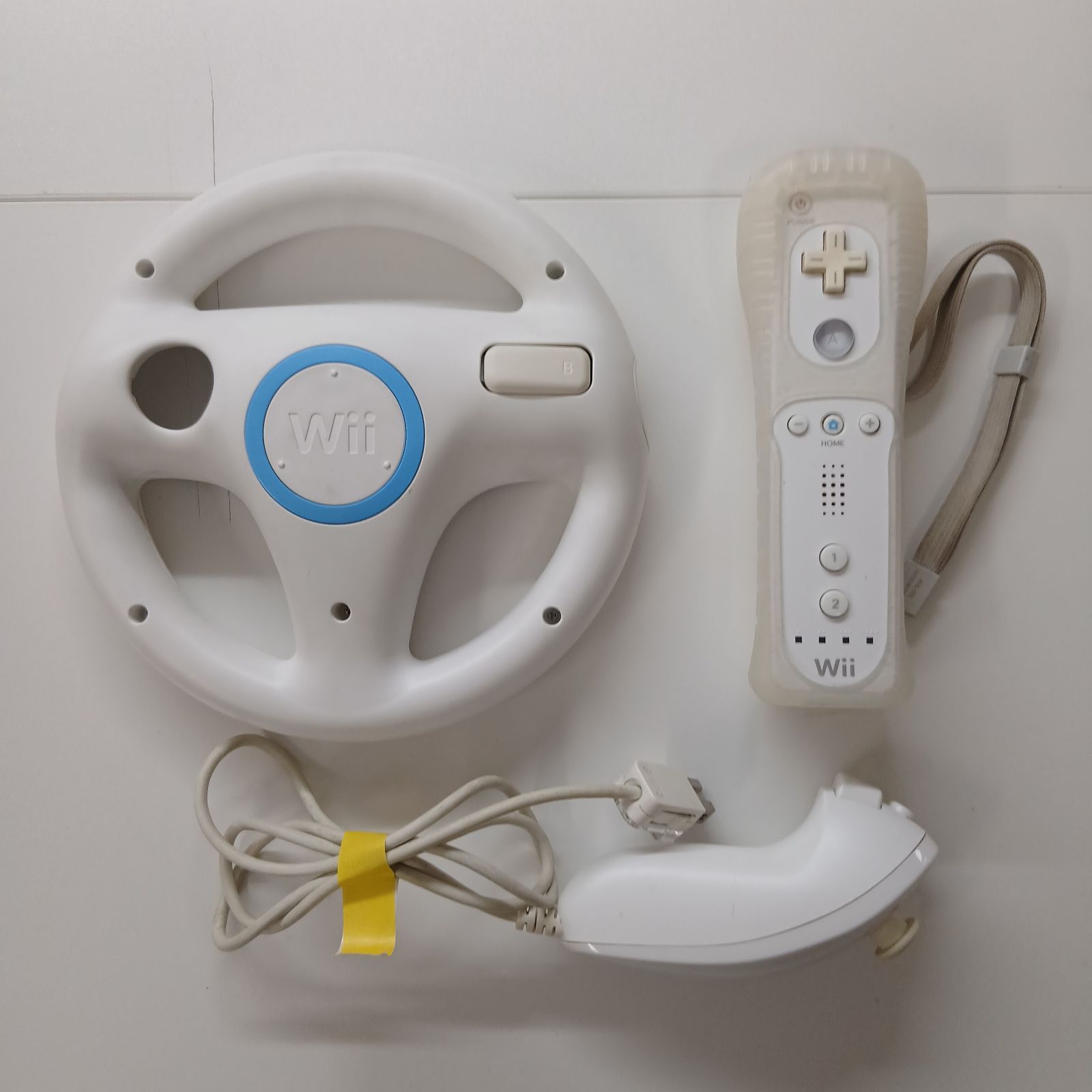 Wii本体 マリオカートWii Wiiハンドル セット Wii用ソフト - メルカリ