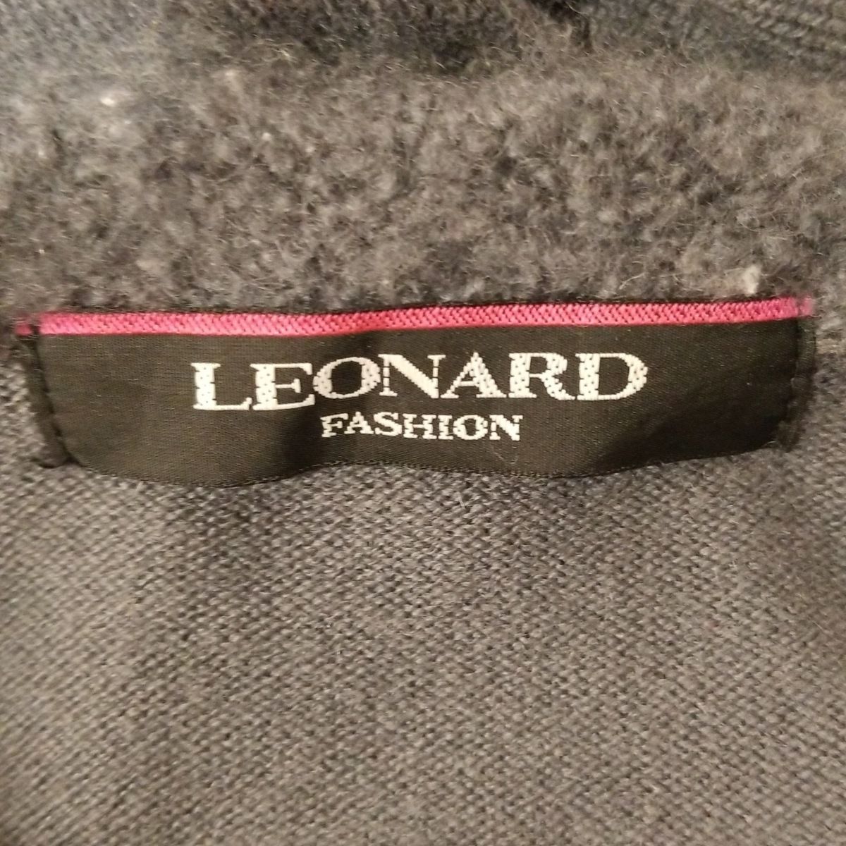LEONARD(レオナール) カーディガン サイズ42 L レディース - グレー