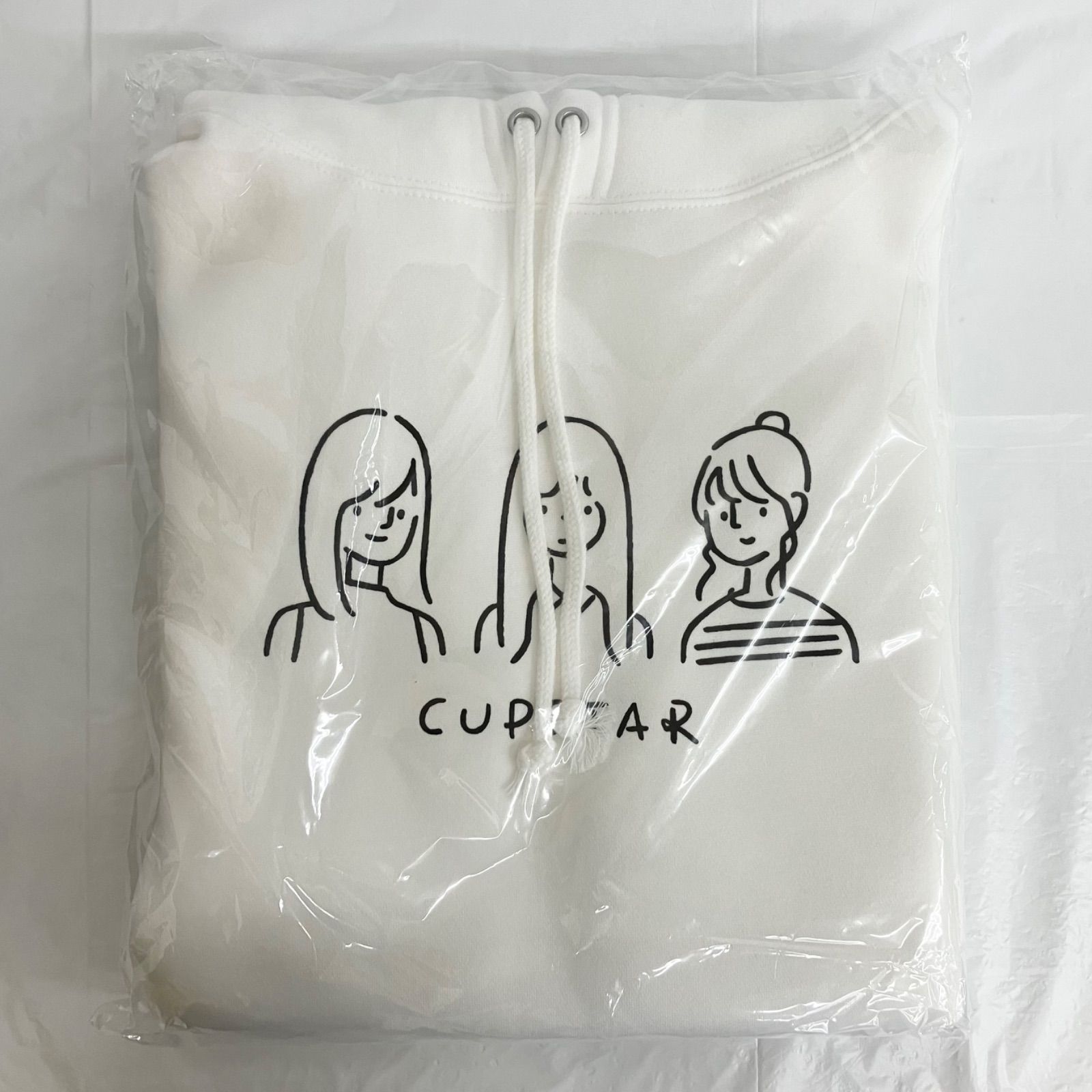 乃木坂46 カップスター パーカー 白 Lサイズ f 115 NLQ 522