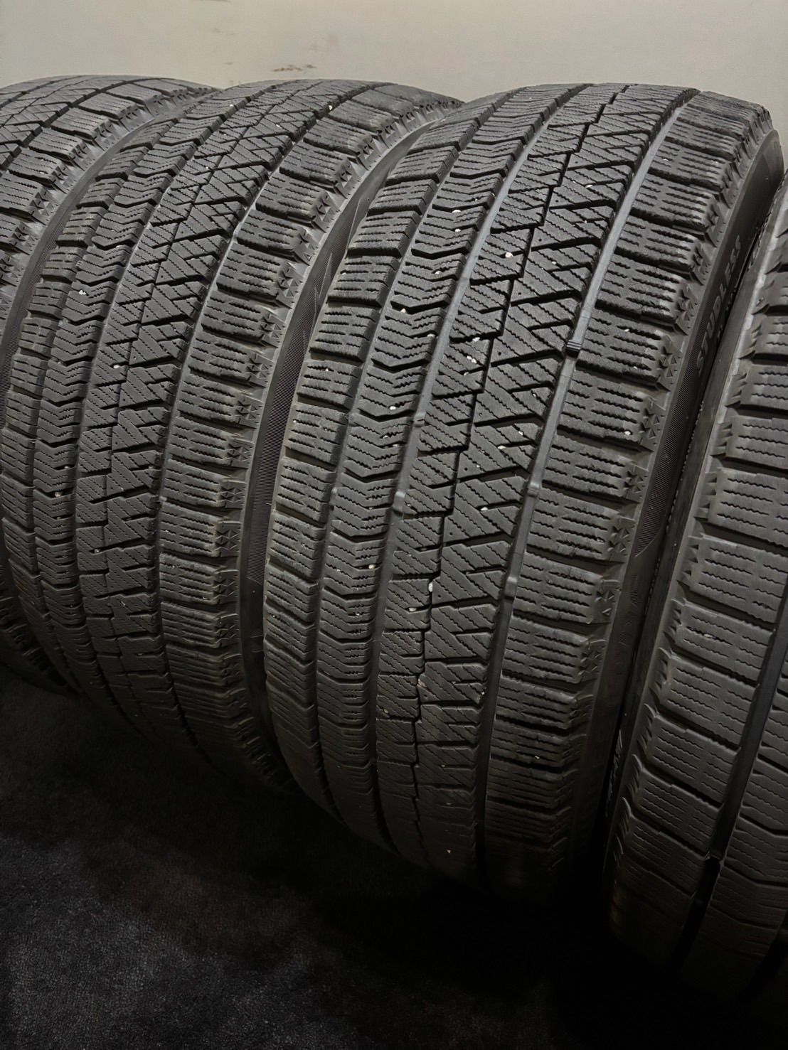 225 45 R 17 VRX 2 20年製 スタッドレス 4本 ブリヂストン ブリザック レクサス IS ゴルフ 等 4 K 967