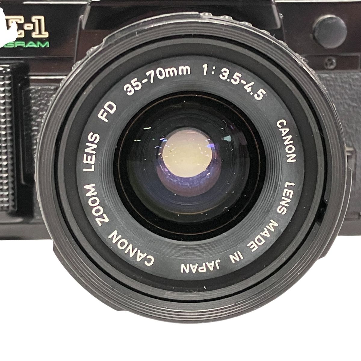 Canon AE-1 PROGRAM ボディ ZOOM LENS FD 35-70mm 1:3.5-4.5 フィルム