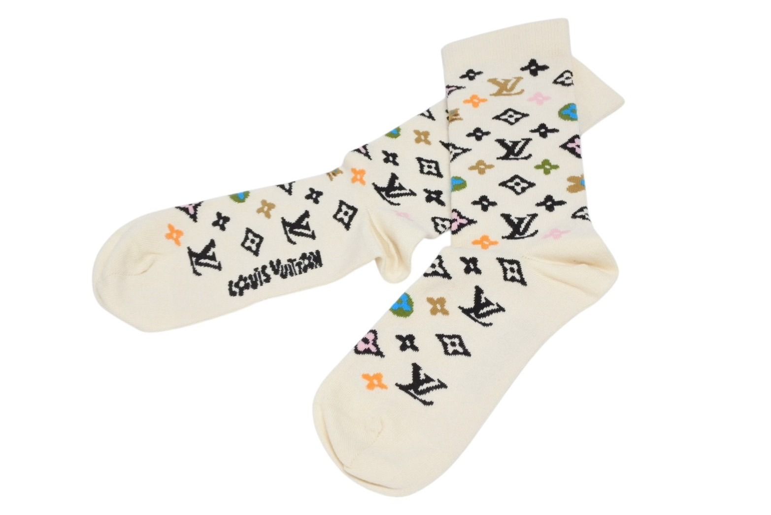 新品未使用　ルイヴィトンソックス・モノグラム クラギー 新品未使用 LOUIS VUITTON ルイヴィトン モノグラム クラギー ソックス