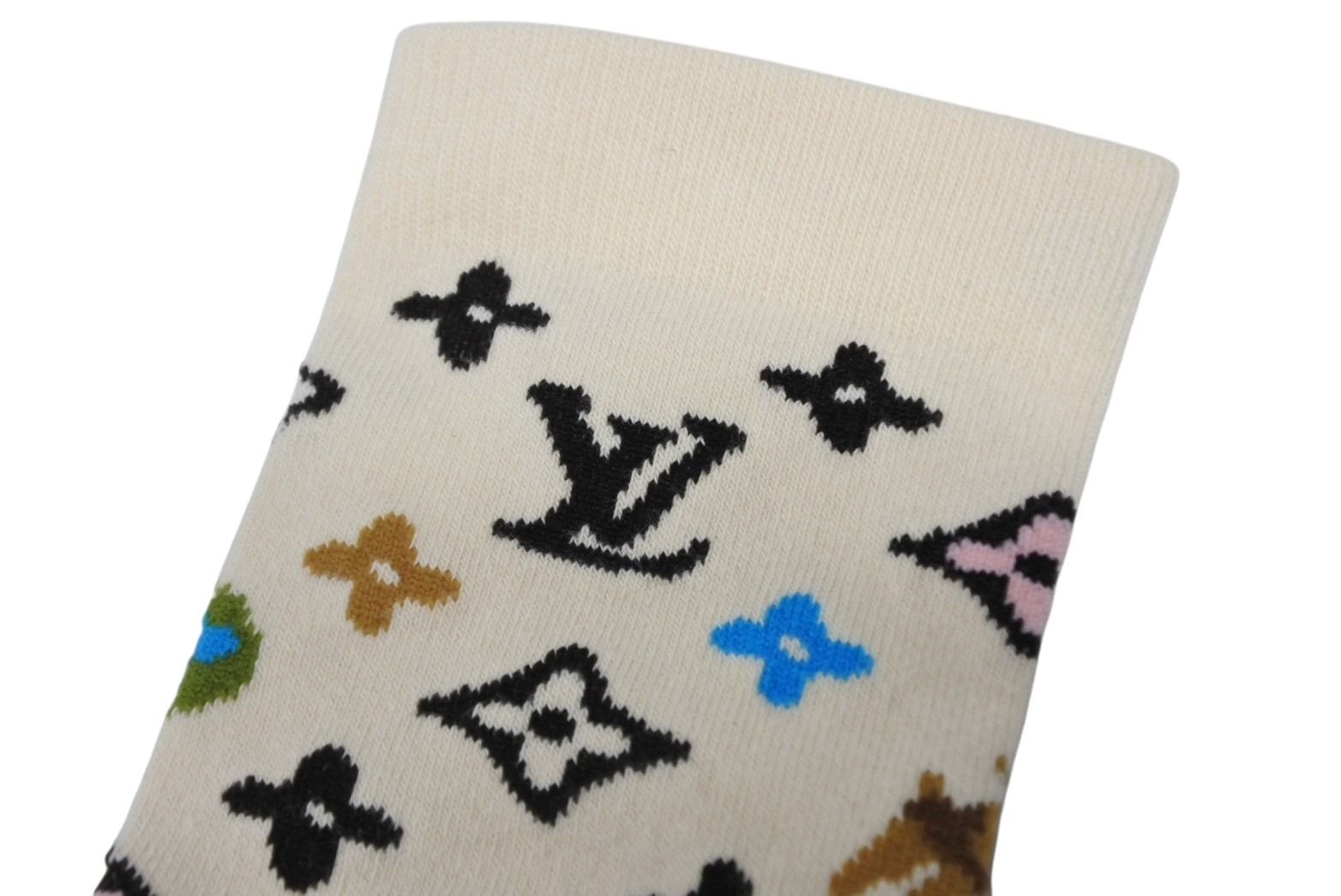 新品未使用 LOUIS VUITTON ルイヴィトン モノグラム クラギー ソックス