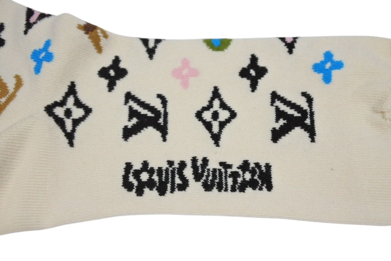 新品未使用 LOUIS VUITTON ルイヴィトン モノグラム クラギー ソックス
