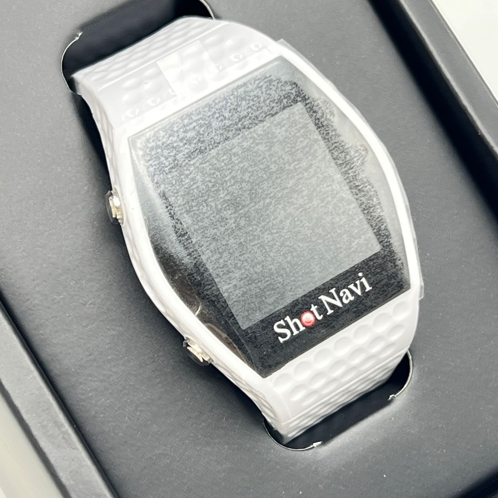 新品】Shot Navi INFINITY ホワイト 腕時計型ゴルフ用GPSナビ ショット