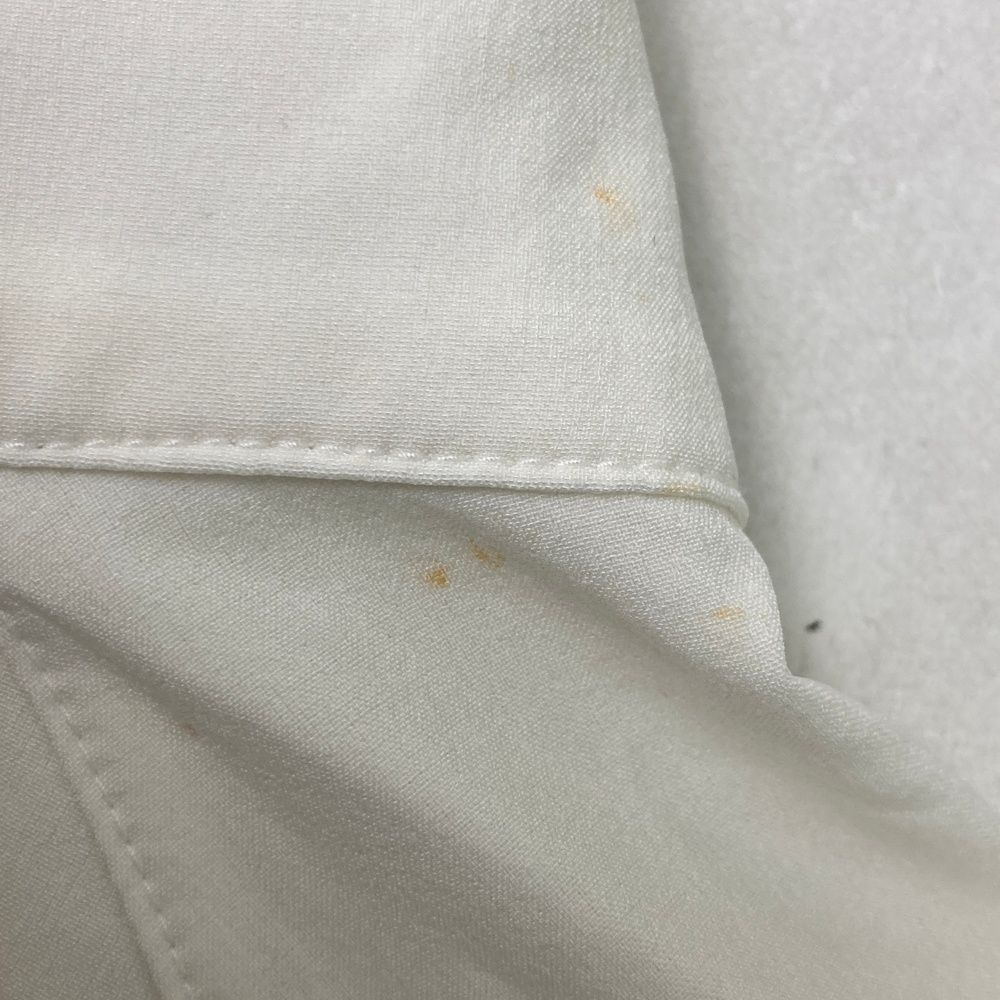 サイズ：M AND PER SE アンパスィ デザイン切替 長袖ジャケット ドット