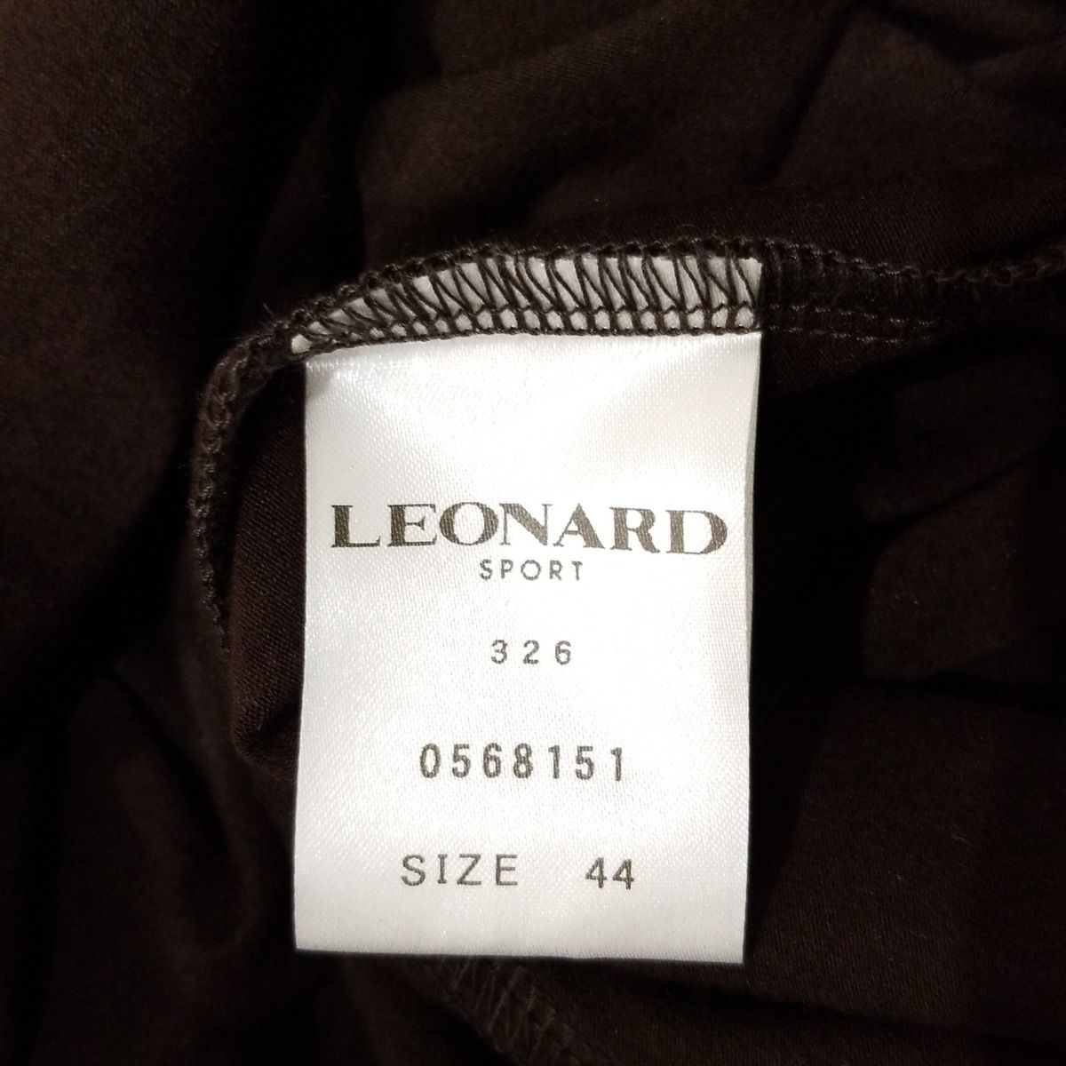 LEONARD SPORT(レオナールスポーツ) 長袖カットソー サイズ44 L