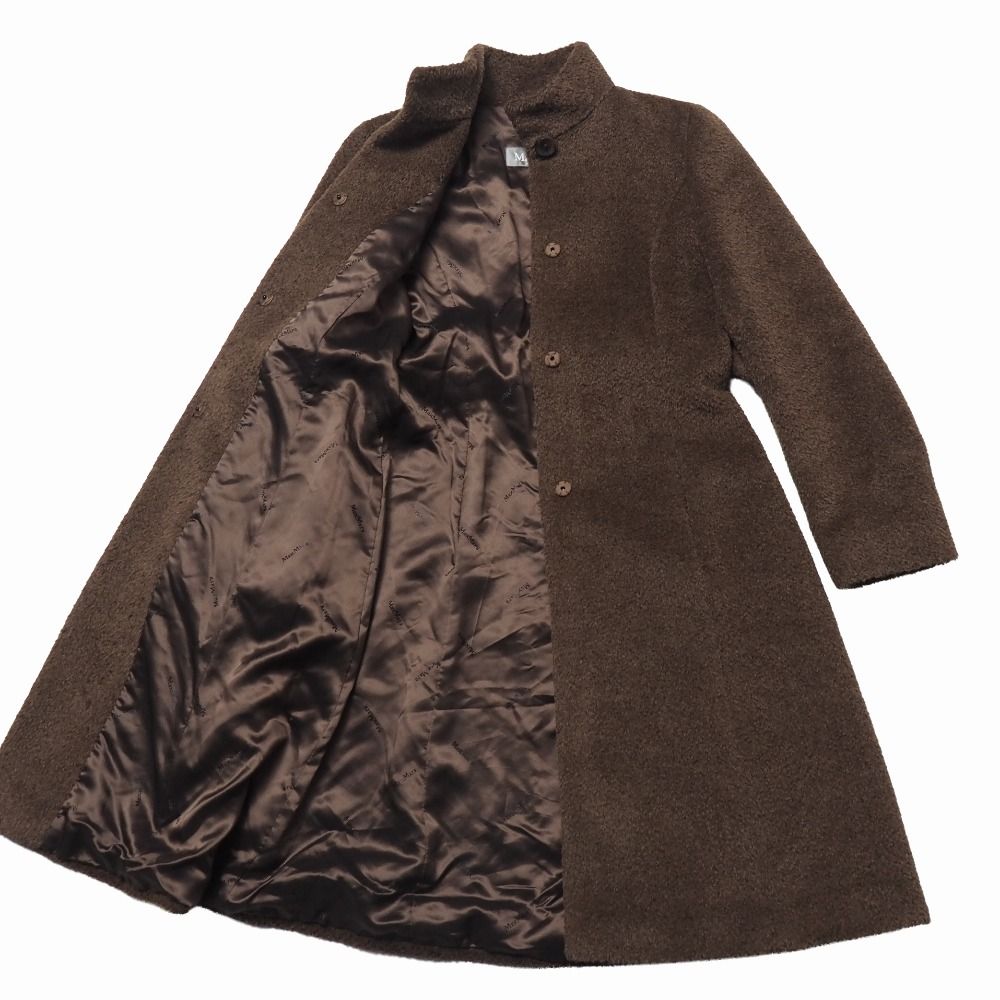 □美品□MAX MARA マックスマーラ コート サイズ38 ベルテッド