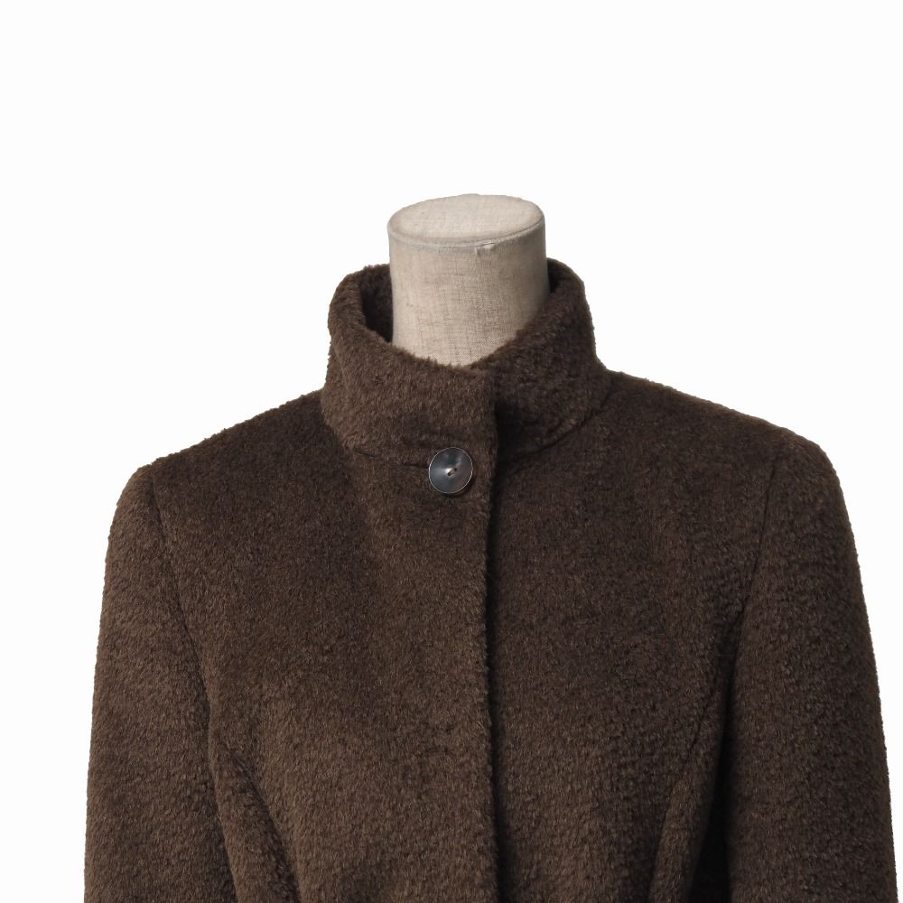 □美品□MAX MARA マックスマーラ コート サイズ38 ベルテッド