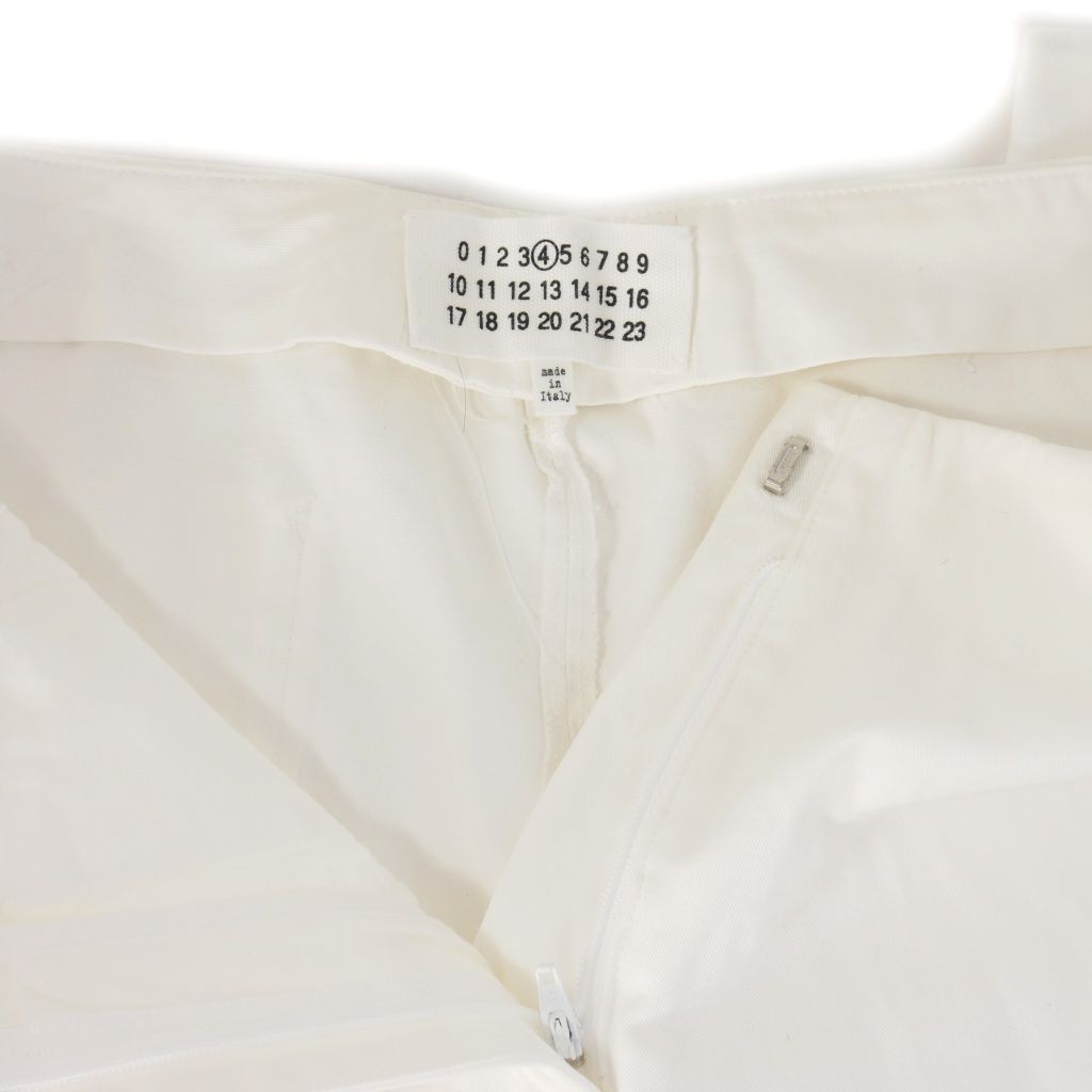 メゾンマルジェラ 4 Maison Margiela 4 16SS ベルトレス チノ ワイド