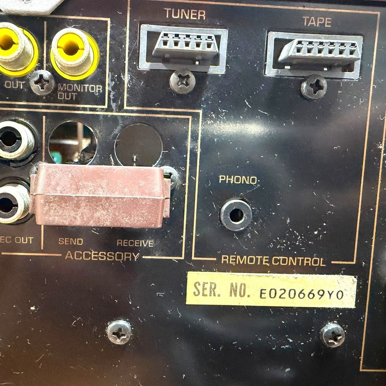 ☆希少品 送料無料 YAMAHA ヤマハ AX-1 リモコン付き HCA回路搭載 DAC